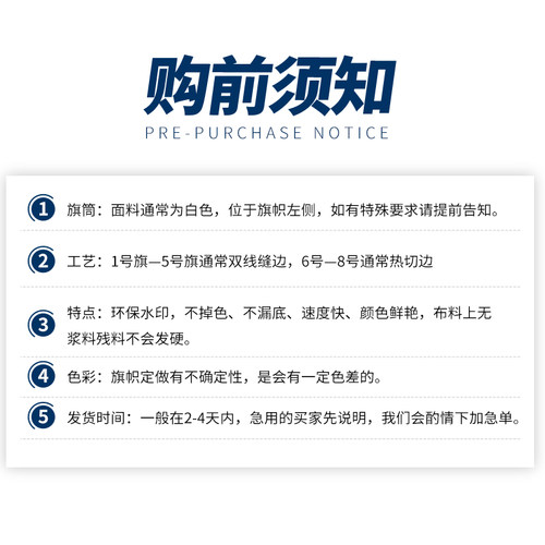 包邮正品国旗 旗帜定做双面印刷不褪色世界各国国旗 4号旗子彩旗 - 图3