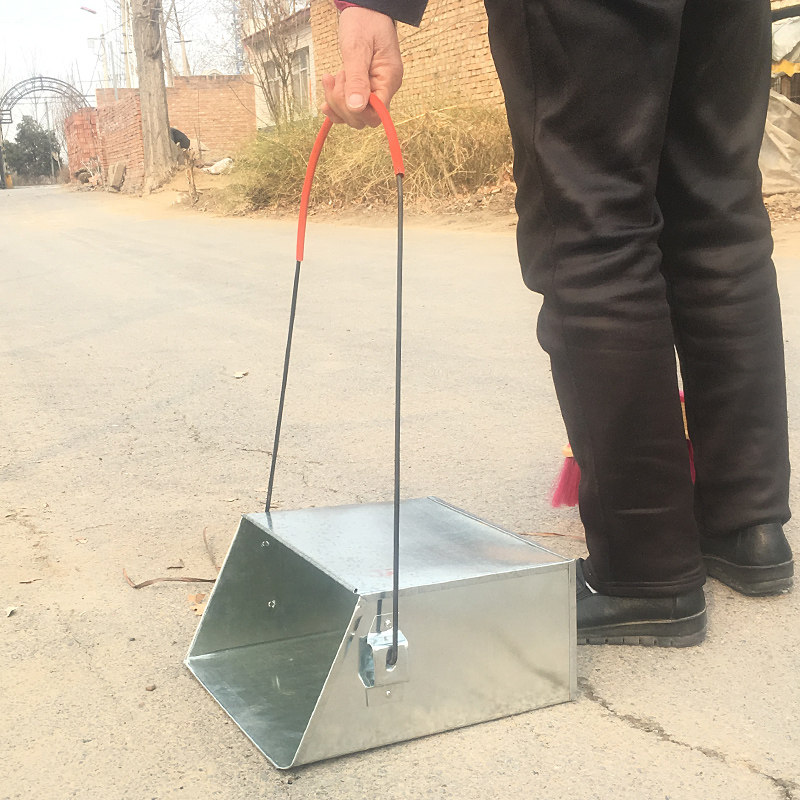 加厚环卫铁垃圾铲镀锌铁簸箕户外垃圾斗保洁垃圾斗铁簸箕5把包邮,淘宝优惠券,粉丝福利购,淘宝优惠卷