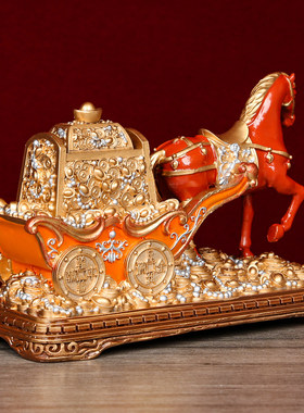 妙如意李居明吉祥物马拉钱摆件