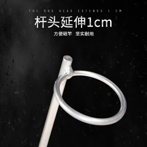 海竿地插鱼竿支架简易双圈支架固定海竿抛竿支撑架渔具用品配件 - 图0