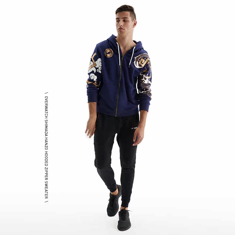 tee7-守望先锋卫衣潮牌士兵76开衫 tee7卫衣