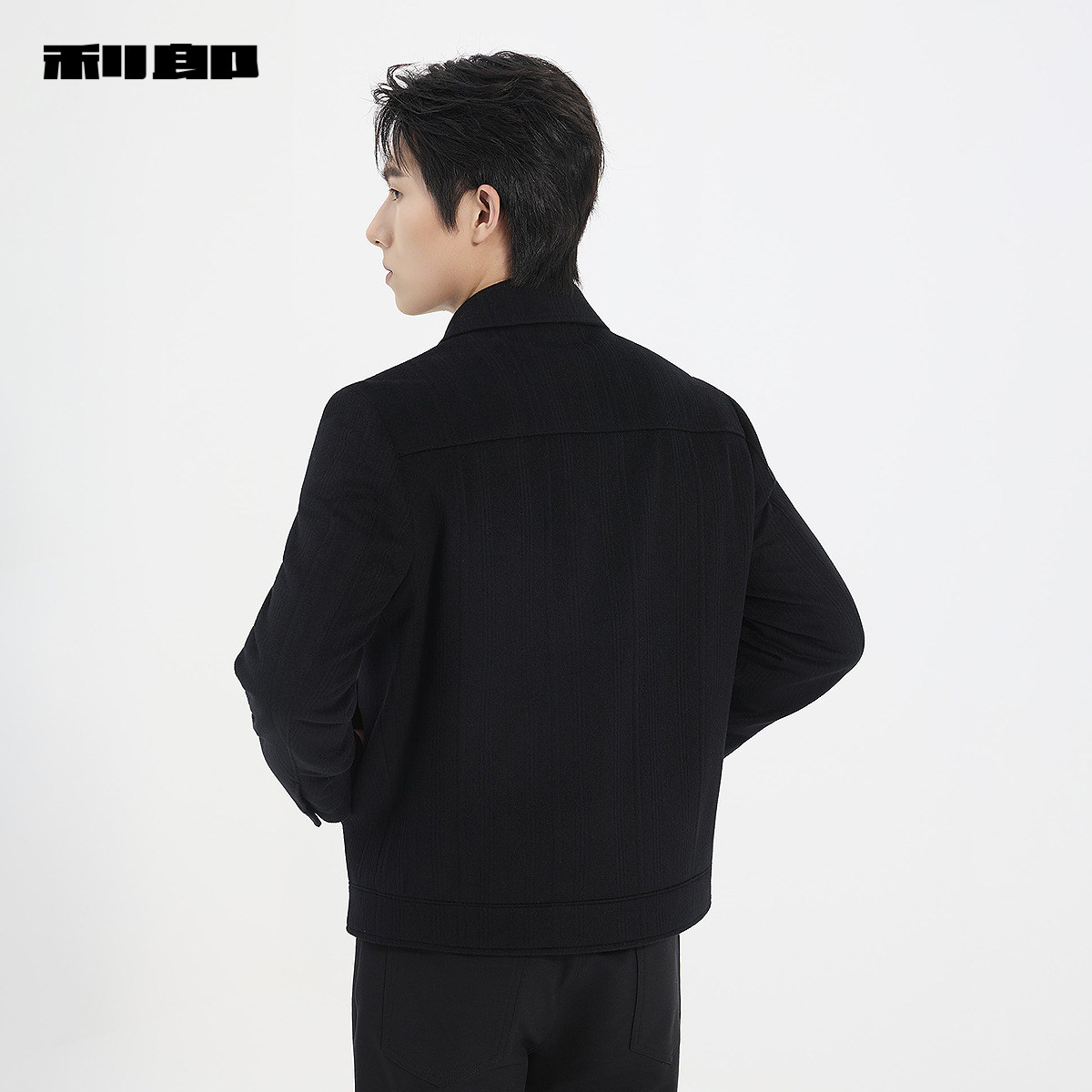 【商场同款】利郎官方毛呢外套男士25冬季含山羊绒夹克25DYR5011Y,淘宝优惠券,粉丝福利购,淘宝优惠卷