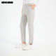 LiLang official elastic thin and slightly wide elastic casual pants