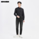 Lilang official four-way stretch hollow skin slim jeans