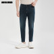 Lilang official four-way stretch hollow skin slim jeans