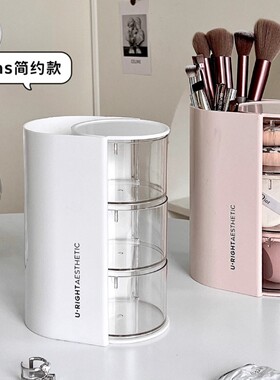 化妆品旋转收纳置物架