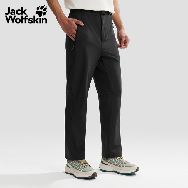 JackWolfskin wolf claw 26 ພາກຮຽນ spring ແລະ summer ໃຫມ່ ORDESA trousers ຜູ້ຊາຍກາງແຈ້ງ soft shell casual pants A66033