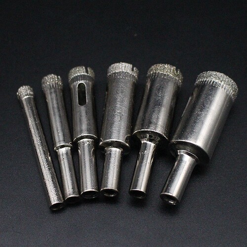 68101214-60MM精品金刚石玻璃开孔器大理石陶瓷瓷砖空心打孔钻头 - 图1