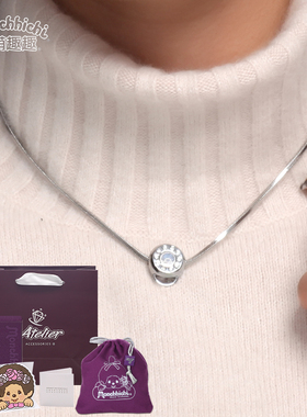 萌趣日韩钛钢毛衣链送女友长项链