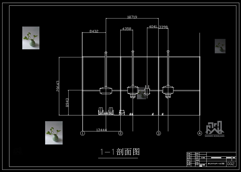 年产16万吨啤酒厂糖化工艺设计生产工艺流程图车间布置图及说明 - 图2