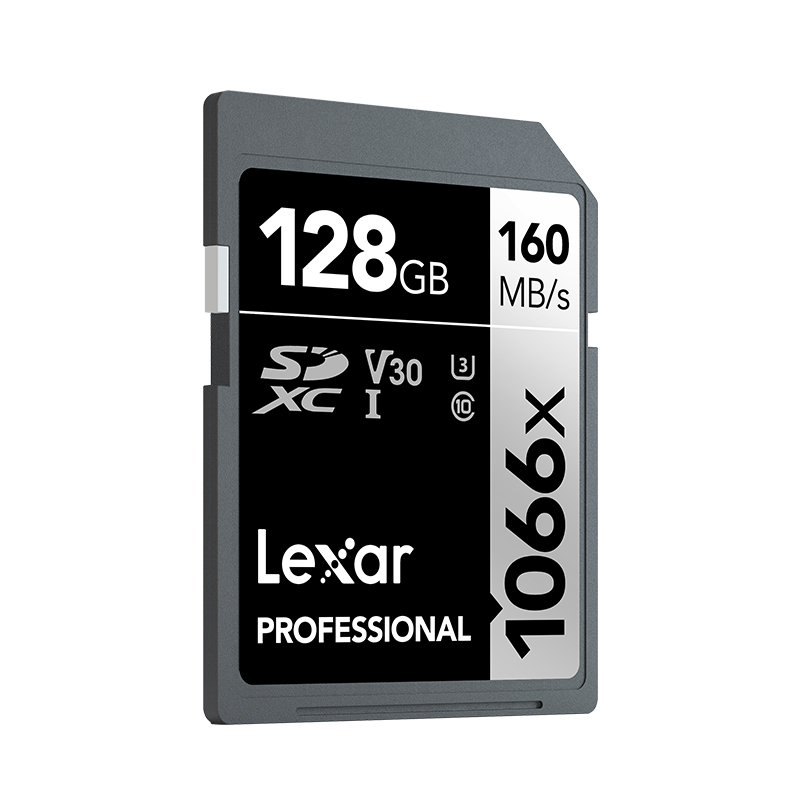 Lexar雷克沙SD卡128g相机内存卡1066x 4K 160M微单反摄像机存储卡 - 图1