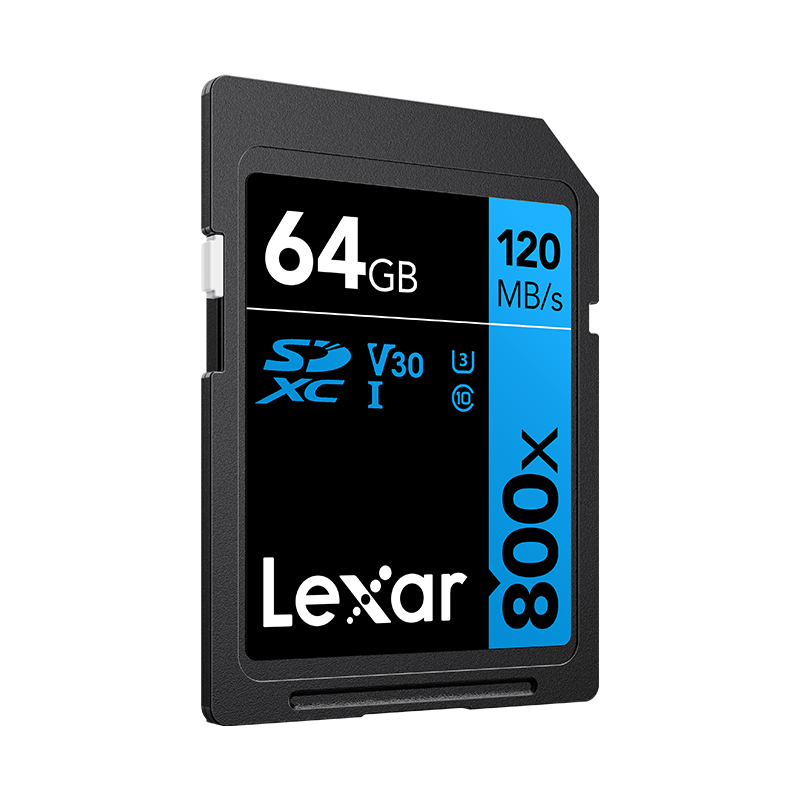 Lexar雷克沙800X 64G SD卡单反闪存储卡尼康数码相机高速内存卡 - 图1