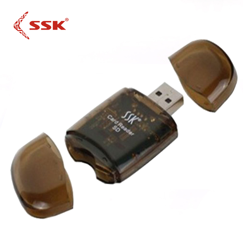 SSK飚王 SCRS026 水晶读卡器 直读SD大卡读卡器 稳定读写兼容性强 - 图2