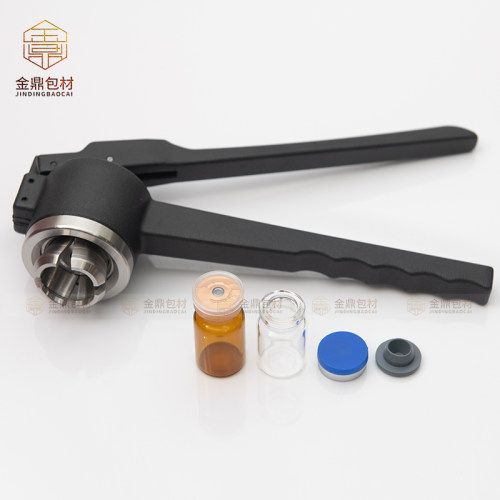 GL西林瓶压盖机钳口瓶封口器顶空瓶压盖钳8-20牙全规格手动封口钳 - 图0