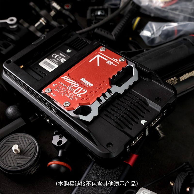 饭盒二号铝合金散热硬盘盒NINJA V适用870SATA SSD摄影师陈文坚-图0