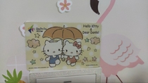 kitty Katie cat Shenzhen TongShenzhen bus subway card one cartoon