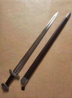 汉威金属单手维京剑 练习维京剑 西洋剑 工艺品未开刃