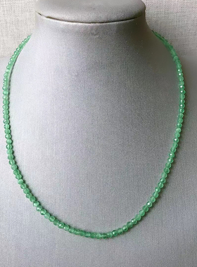 尖晶石锁骨链女通勤项链