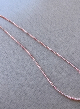 百搭简约女款刻面3mmINS澳宝项链