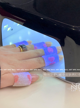 NPC弹力透气卡通护指绷带手套