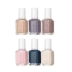 American ESSIE Nail Polish Matte Matte Scrub Naked Pink Tea Tea Dark Blue 13,5ml Sấy khô nhanh - Sơn móng tay / Móng tay và móng chân