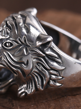 纯银泰银复古时尚潮流S925饰品