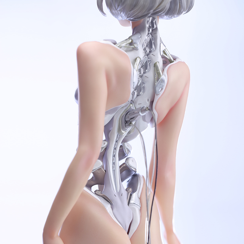 末那末匠丨K《Android iv02》机械姬安卓姬未来科幻赛博艺术雕像 - 图1