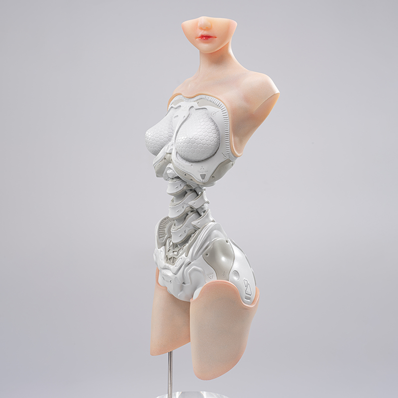 末那末匠丨K《Android EL01 Torso ver.1》赛博机械姬艺术雕像-图1