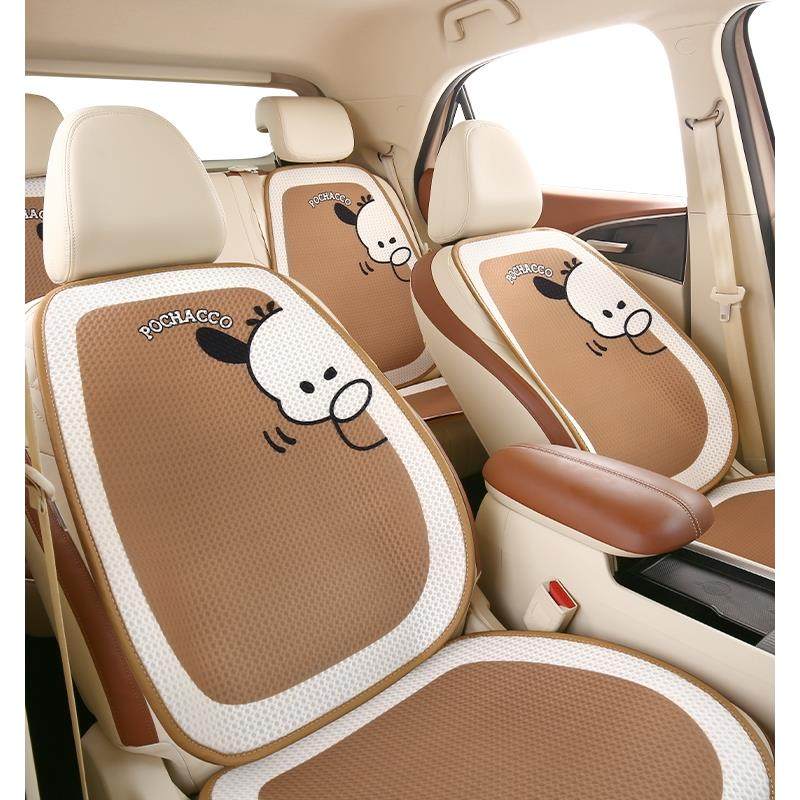 适用于欧拉黑猫好猫白猫闪电猫芭蕾猫汽车坐垫四季卡通后排座椅套,淘宝优惠券,粉丝福利购,淘宝优惠卷