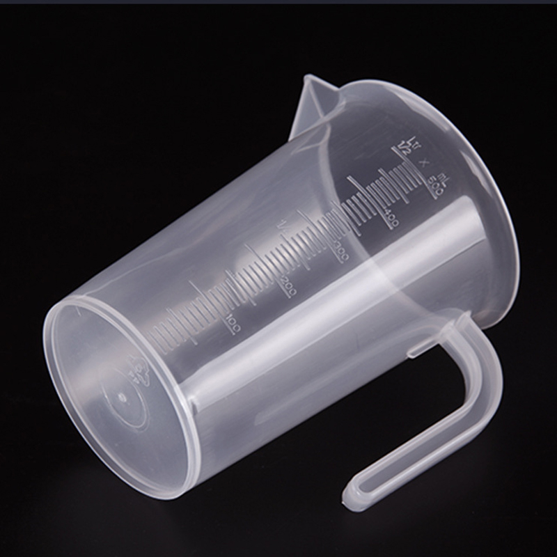 加厚食品级塑料量杯透明带刻度厨房烘焙工具奶茶 250/500/1000ml-图0