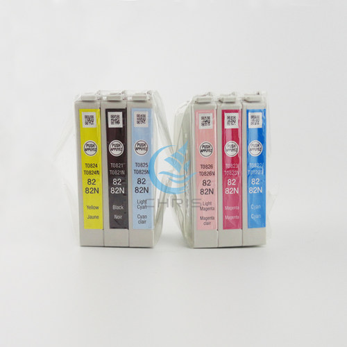 爱普生EPSON R270 R290 R390 T50打印机原装墨盒 82N拆机墨盒 - 图0