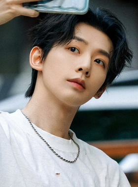 邓为同款项链男麻花链