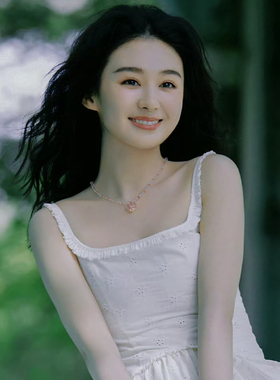 郑合惠子同款爱心串珠项链