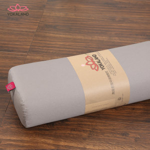 优卡莲瑜伽抱枕正品卡其紫圆形方形孕妇适用瑜珈辅具愈加配件包邮