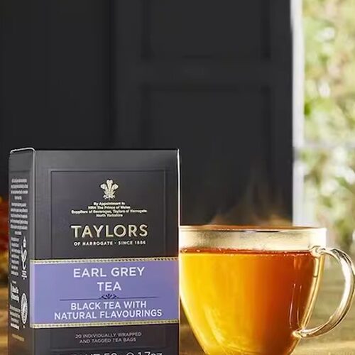 英国Yorkshire Tea泰勒约克夏红茶红牌80包早餐大吉岭伯爵吐司茶 - 图1