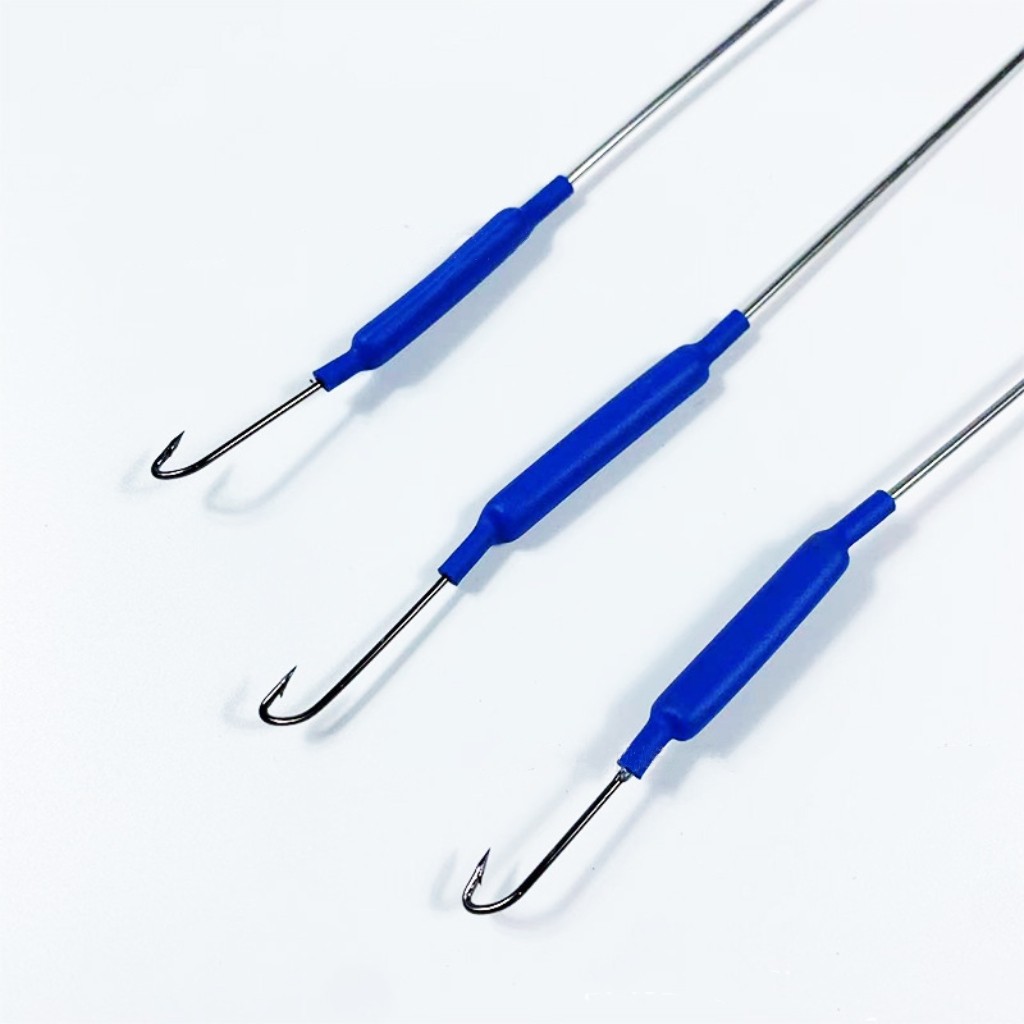 黄鳝钩钓鳝鱼专用钩懒人竹条不锈钢丝倒刺手钓引条引钩钓鳖甲鱼钩,淘宝优惠券,粉丝福利购,淘宝优惠卷