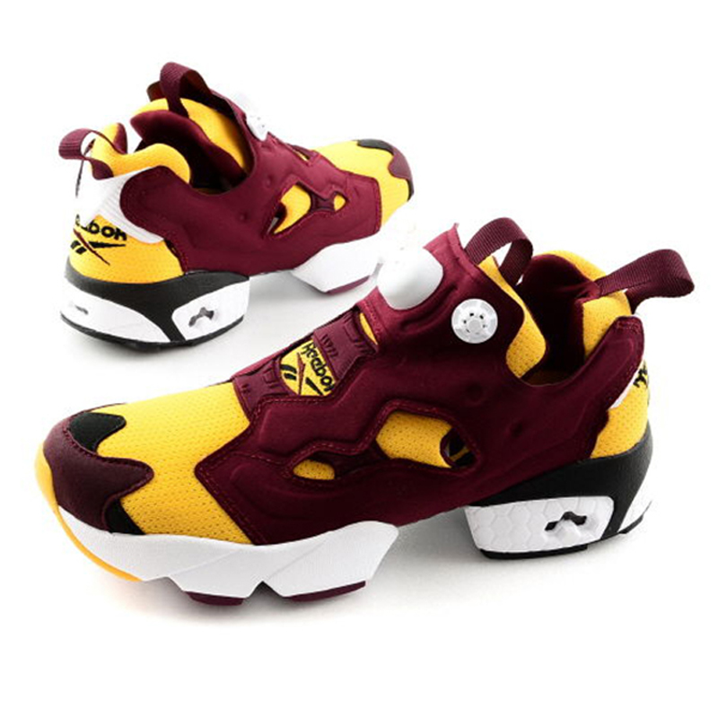 特 Reebok Pump Fury Sharon 钢铁侠男女充气跑鞋 V62247 - 图3