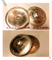 India imports a variety of specifications Quality copper cymbals (main hit 6 3CM small number lotus motif) spot 