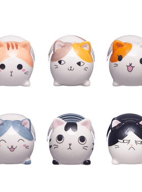 少女心日式可爱风猫咪桌面摆件