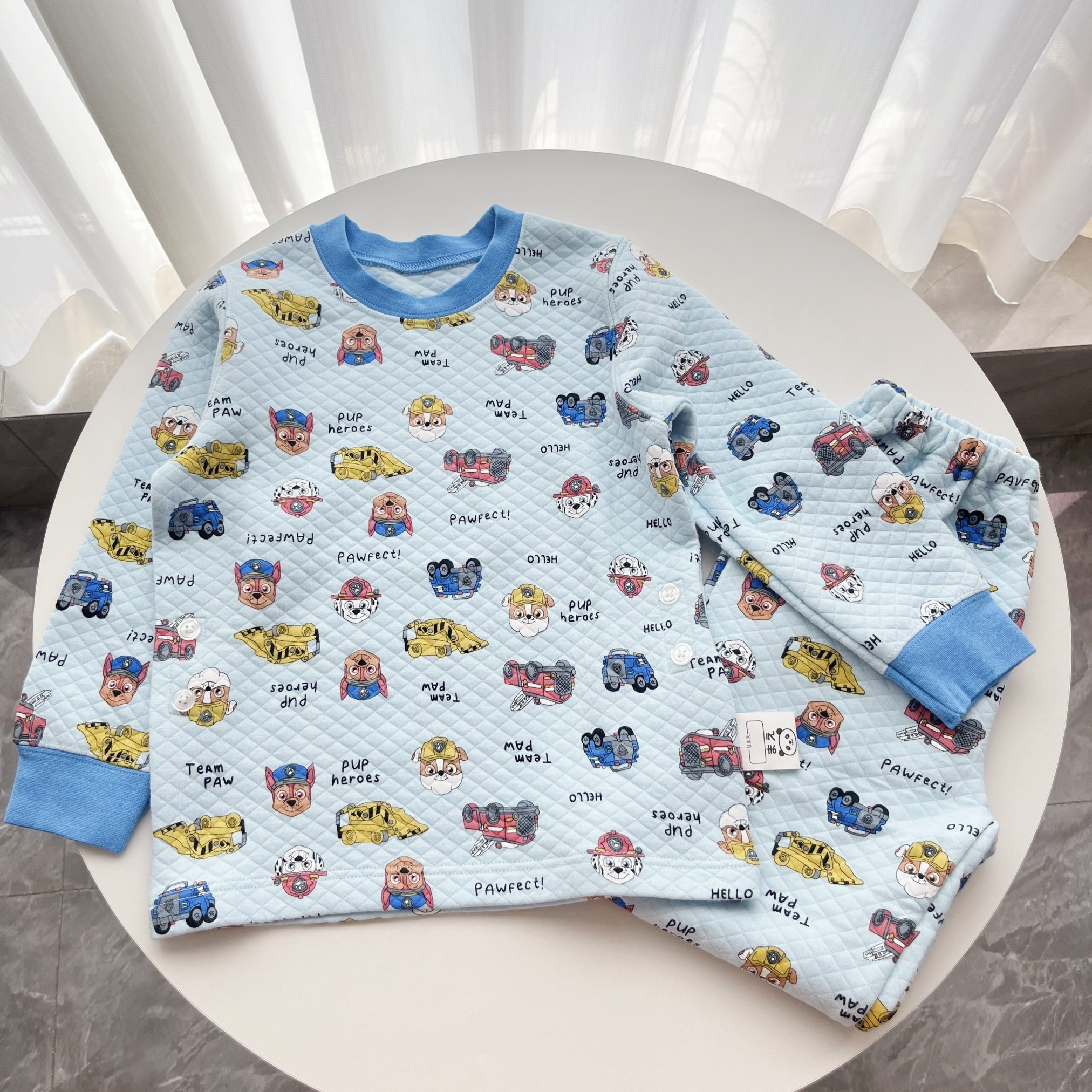 日系儿童纯棉空气棉套装男女童内衣全棉家居服秋冬款加厚保暖打底,淘宝优惠券,粉丝福利购,淘宝优惠卷