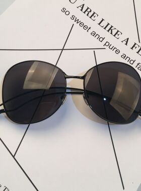 华晨宇同款金属眼镜钢珠大框墨镜