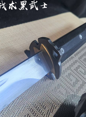战术绣春刀龙泉一体高锰钢现代风K鞘唐横刀户外防身冷兵器未开刃