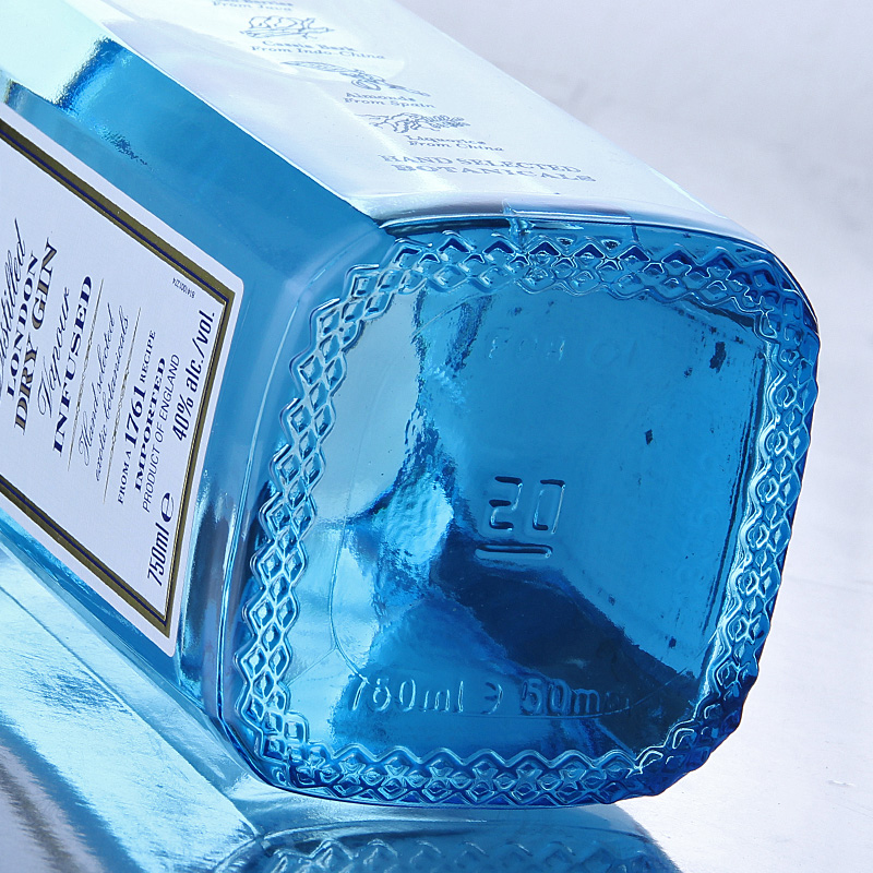 孟买 蓝宝石金酒 BOMBAY 杜松子酒鸡尾酒洋酒烈酒金汤力基酒750ml - 图2