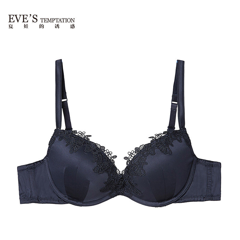 夏娃的诱惑系列精美水溶蓝色妖姬 夏娃的诱惑文胸