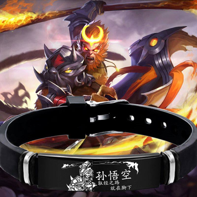 王者荣耀手链王者荣耀周边手环韩信曜铠赵云瑶悟空李信李白凤求凰全息碎影手链