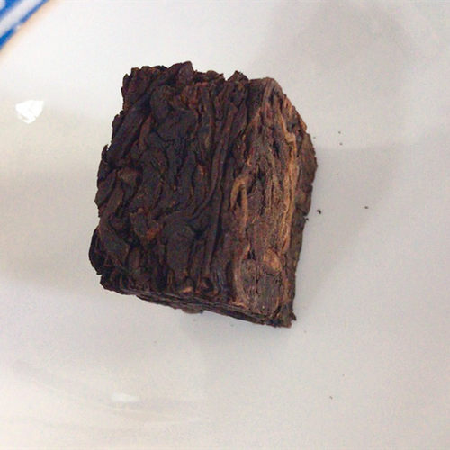 乾顺方茶 永兴茶厂2004年熟普洱小方砖 不是茶叶末压 每份重300克 - 图0
