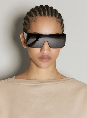 【正品现货】RICK OWENS RO 26SS 男女同款方形未来感墨镜太阳镜