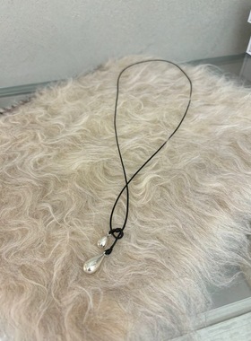 现 韩国东大门london flat 百搭洋气简约S925银 项链25秋季新款