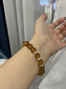 【秘境珠宝】冰月·落日溶金黄塔晶 天然矿石能量场