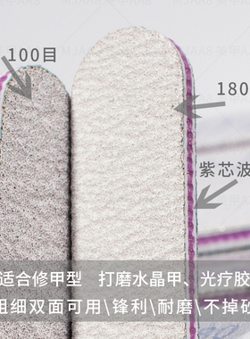 swimmy粗砂美甲搓条耐用锋利耐磨